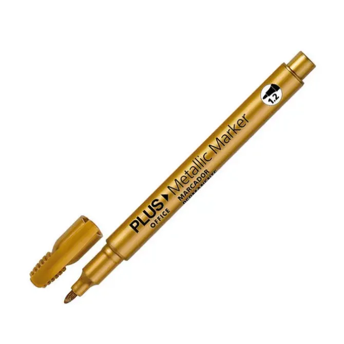CAMPUS ROTULADOR PLUS METALLIC MARKER ORO 080602 MAK080602