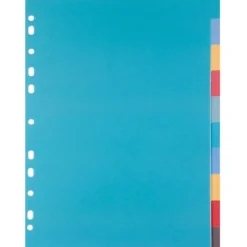 CAMPUS SEPARADORES PLUS A4 PP 10PEST.COLORES YS010 MAK180464