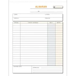 CAMPUS TALONARIO MK ALBARAN 4º NAT.TRIPLICAD T122 MAK001405