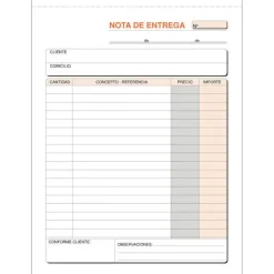 CAMPUS TALONARIO MK ENTREGA 4º NAT.DUPLICADO T91 MAK001401