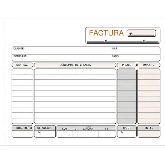 CAMPUS TALONARIO MK FACTURA 4º APAI.DUPLICAD T64 MAK029632