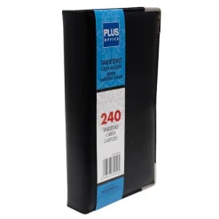 CAMPUS TARJETERO PLUS PVC T.RIGIDA 240T.NEGR M240-393 MAK180794