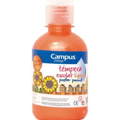CAMPUS TEMPERA CAMPUS 250GR METAL NARANJA G250MOR MAK630576