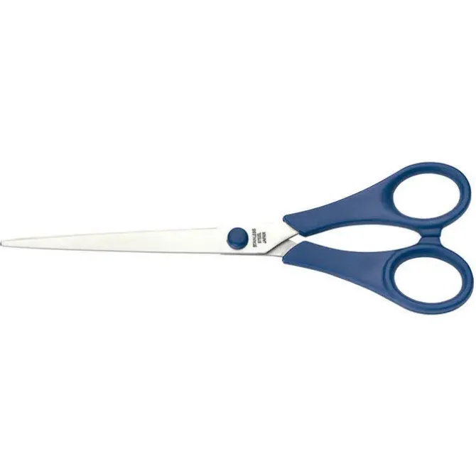 CAMPUS TIJERA MAKRO 7" 180MM AZUL SB002 MAK040048