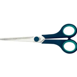 CAMPUS TIJERA PLUS LUXE INOX 7" 180MM AZUL SA002 MAK040353