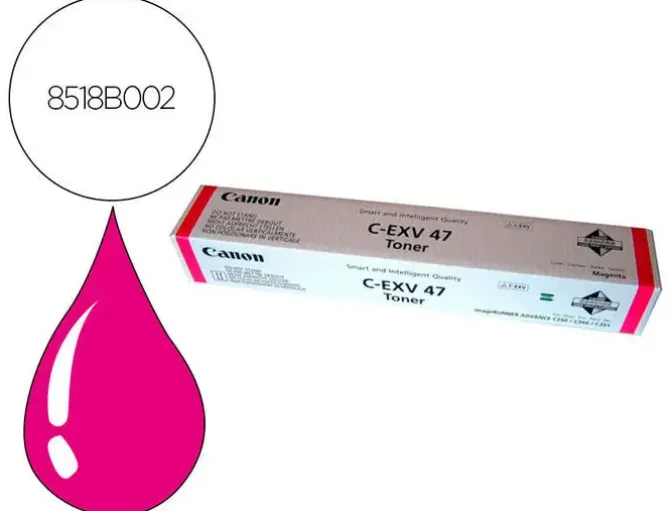 CANON CEXV47 MAGENTA CARTUCHO DE TONER ORIGINAL - 8518B002