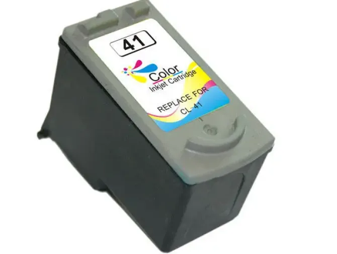 CANON CL41/CL51/CL38 COLOR CARTUCHO DE TINTA REMANUFACTURADO - MUESTRA NIVEL DE TINTA - REEMPLAZA 0617B001/0617B032/0618B001/2146B001