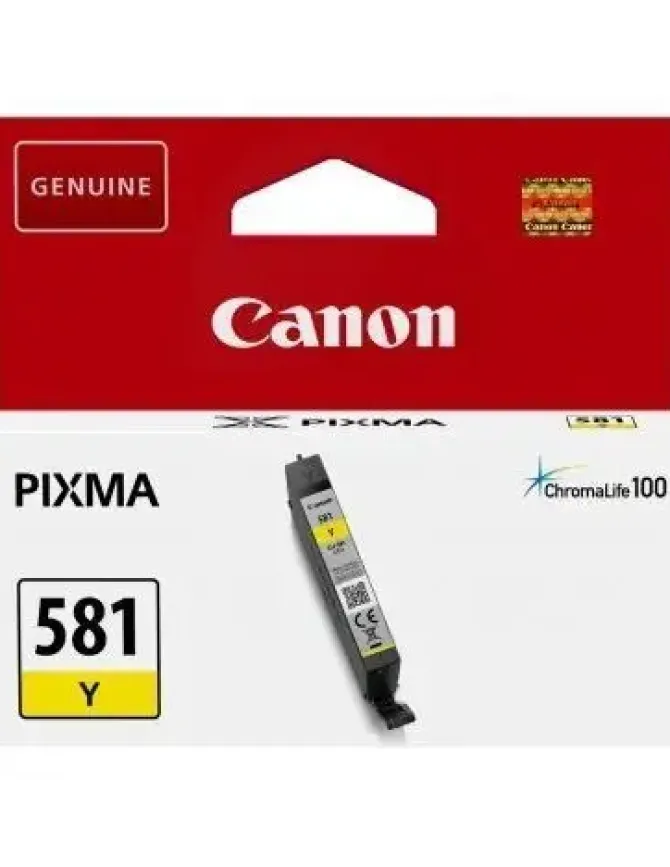 CANON CLI581 AMARILLO CARTUCHO DE TINTA ORIGINAL - 2105C001