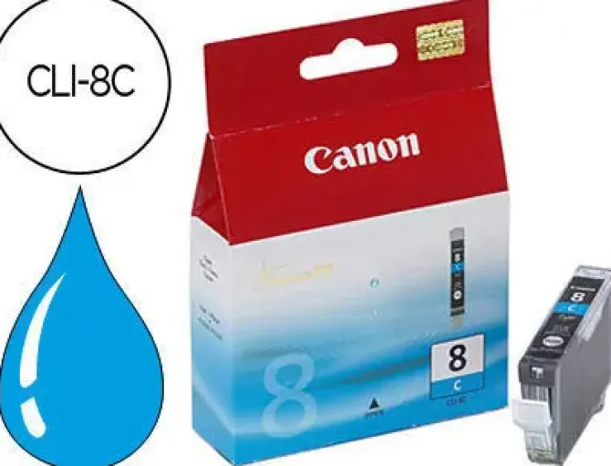 CANON CLI8 CYAN CARTUCHO DE TINTA ORIGINAL - 0621B001