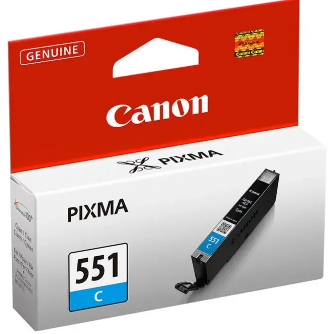 CANON CLI551 CYAN CARTUCHO DE TINTA ORIGINAL - 6509B001