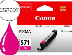 CANON CLI571 MAGENTA CARTUCHO DE TINTA ORIGINAL - 0387C001