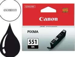 CANON CLI551 NEGRO CARTUCHO DE TINTA ORIGINAL - 6508B001
