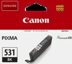 CANON CLI531 NEGRO CARTUCHO DE TINTA ORIGINAL - 6118C001/CLI531BK