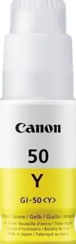 CANON GI50 AMARILLO BOTELLA DE TINTA ORIGINAL - GI50Y/3405C001