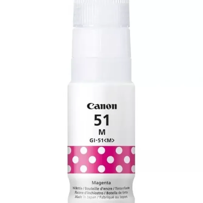 CANON GI51 MAGENTA BOTELLA DE TINTA ORIGINAL - GI51M/4547C001