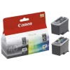 CANON PG40 NEGRO + CL41 COLOR PACK DE 2 CARTUCHOS DE TINTA ORIGINALES - 0615B043/0615B051