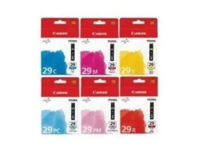 CANON PGI29 PACK DE 6 CARTUCHOS DE TINTA ORIGINALES - 4873B005