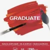 CANSON BLOC CANGRAD GRADUATE OLEO Y ACRILICO 20H A4 290G 625507 400110380