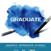 CANSON BLOC CANGRAD GRADUATE ACUARELA 20H A3 250G. 625506 40011375
