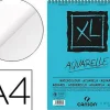 CANSON XL AQUARELLE ALBUM ESPIRAL MICROPERFORADO DE 30 HOJAS A4 - GRANO FINO - 21X29.7CM - 300G - COLOR BLANCO