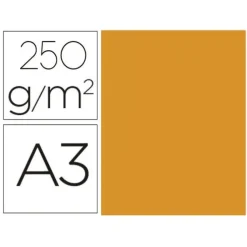 CARTULINA GUARRO A3 250G NARANJ FLUOR