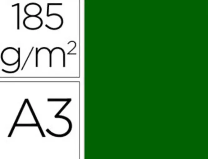 CARTULINA GUARRO A3 185G V.AMAZONAS