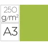 CARTULINA GUARRO A3 250G VERDEFLUOR