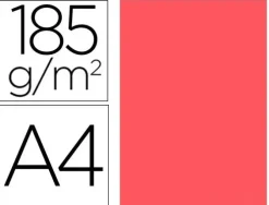 CARTULINA GUARRO DIN A4 CORAL 185 GR