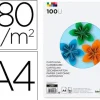 CARTULINA LIDERPAPEL A4 180G/M2 25 COLORES SURTIDOS PAQUETE DE 100 HOJAS