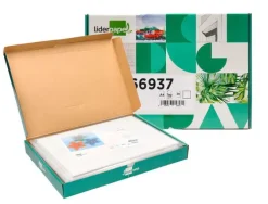 CARTULINA LIDERPAPEL A4 180G/M2 BLANCO PAQUETE DE 25+5 HOJAS