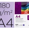 CARTULINA LIDERPAPEL A4 180G/M2 LILA PAQUETE DE 100