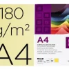 CARTULINA LIDERPAPEL A4 180G/M2 AMARILLO PAQUETE DE 100