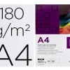 CARTULINA LIDERPAPEL A4 180G/M2 BLANCO PAQUETE DE 100