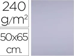 CARTULINA LIDERPAPEL 50X65 CM 240G/M2 LILA PAQUETE DE 25 UNIDADES