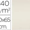 CARTULINA LIDERPAPEL 50X65 CM 240G/M2 CREMA PAQUETE DE 25 UN