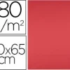 CARTULINA LIDERPAPEL 50X65 CM 180G/M2 ROJO PAQUETE DE 25