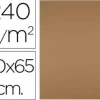 CARTULINA LIDERPAPEL 50X65 CM 240G/M2 MARRON ESCOLAR PAQUETE DE 25 UNIDADES