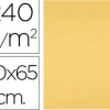CARTULINA LIDERPAPEL 50X65 CM 240G/M2 ORO PAQUETE DE 25 UNIDADES