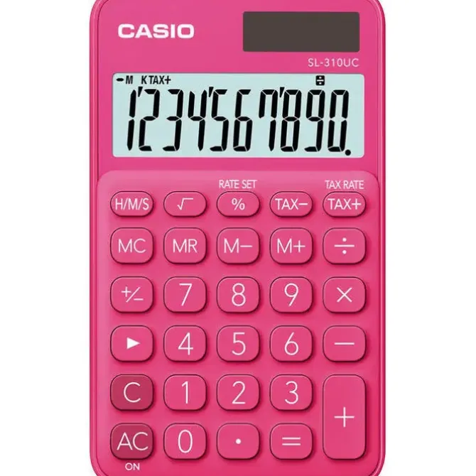 CASIO CALCULADORA CASIO SL310UC ROJO SL-310UC-RD MAK247854