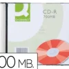 CD-R Q-CONNECT CAPACIDAD 700MB DURACION 80MIN VELOCIDAD 52X