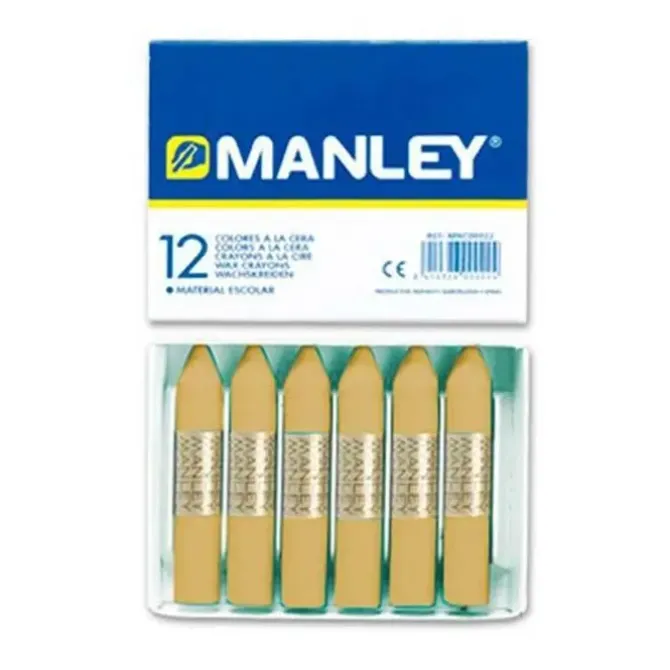 #CERAS MANLEY MONOCOLOR TIERRA SOMBRA NATURALS 012UDS
