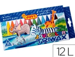 CERAS TRIWAX JOVI CAJA 12 COLORE