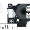 CINTA Q-CONNECT MK-221 BLANCO-NEGRO 9MM LONGITUD 8 MT