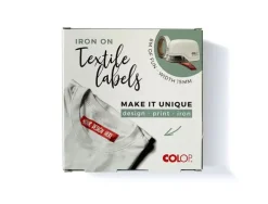 CINTA TEXTIL COLOP TAFETAN TERMO ADHESIVA ANCHO 15 MM PARA IMPRESORA E-MARK ROLLO DE 8 MT