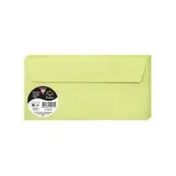 CLAIREFONTAINE POLLEN 20 SOBRES PLUS 110X220 120GR VERDE YEMA 55475C