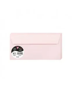 CLAIREFONTAINE POLLEN 20 SOBRES PLUS 110X220 120GR ROSA 5655C