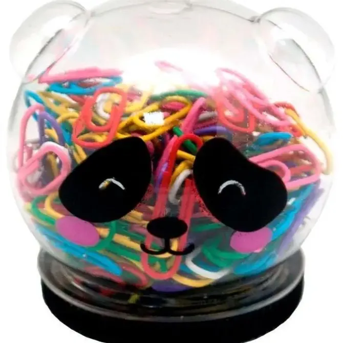 CLIPS COLORES PANDA 28MM /150U 862529