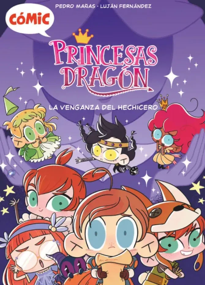 CÓMIC PRINCESAS DRAGÓN 1: LA VENGANZA DEL HECHICERO