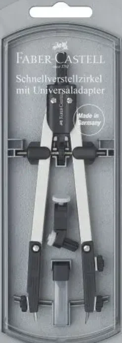 COMPAS FABER-CASTELL AJUSTE RAPIDO