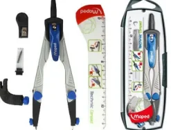 COMPAS MAPED 538700 -CON ADAPTADOR UNIVERSAL ESTUCHE DE MINAS Y AFILAMINAS